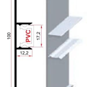 10cm alüminyum süpürgelik